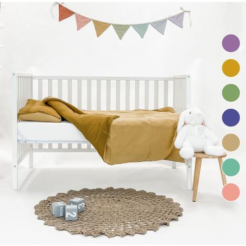 Muslin Duvet Cover Set, Double Gauze Baby,Toddler Blanket Set, Gauze Duvet Cover, Baby essentials, Nursery Bedding, Organic blanket cover