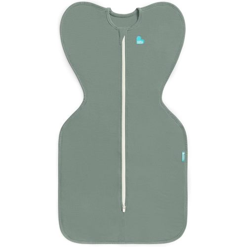 Love to Dream Swaddle UP, Baby Sleep Sack, Self-Soothing Swaddles for Newborns, Improves Sleep, Snug Fit Helps Calm Startle Reflex, New Born Essentials for Baby, 1.0 TOG, 8-13 lbs, Deep Olive