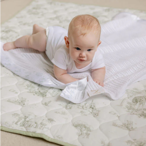 Safari Toile Quilted Playmat