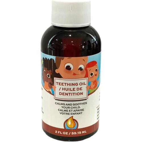 Punkin Butt Teething Oil - 2 oz - 100% Natural, for Babies - Proprietary Blend Includes Chamomile, Sunflower, Peppermint, and Clove - Baby Teething Relief with No Added Chemicals (2 Ounce)