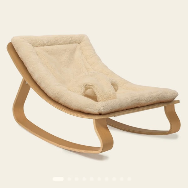 LEVO Baby Rocker in natural wood – Charlie Crane Paris