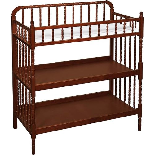 DaVinci Jenny Lind Changing Table with Pad in Rich Cherry