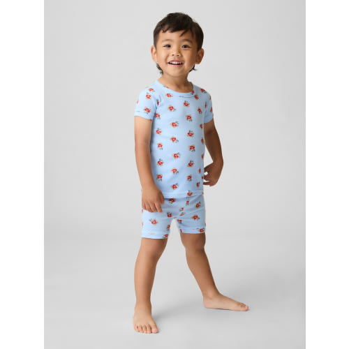 Baby & Toddler Brannan Bear Organic Brushed Cotton PJ Short Set