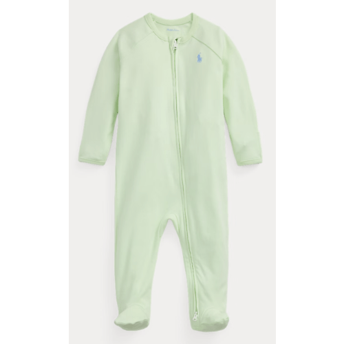Cotton Interlock Footed Coverall