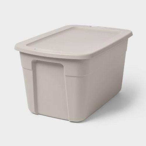 30gal Storage Tote Gray - Brightroom™