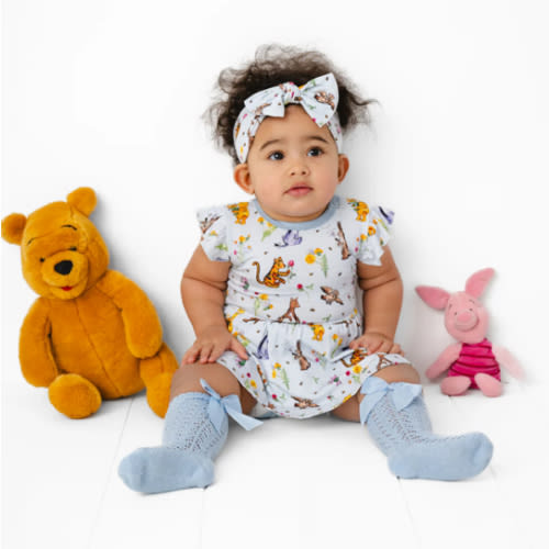 Winnie-the-Pooh in Bloom Baby Flutter Dress
