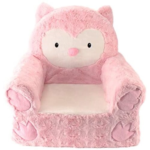 Amazon.com: Animal Adventure - Sweet Seats - Pink Owl Children's Plush Chair : Everything Else
