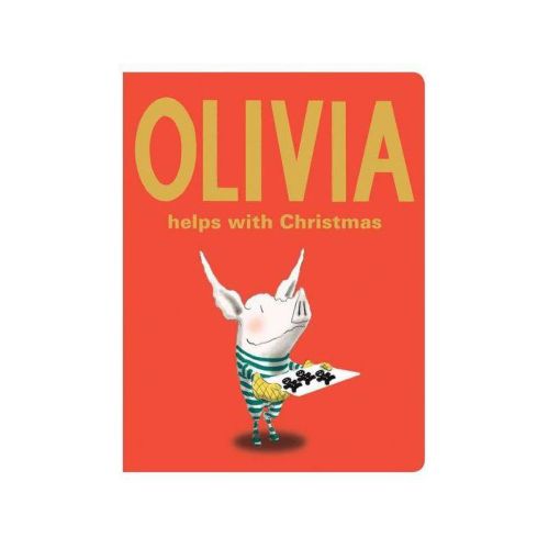 Olivia Helps with Christmas - (Classic Board Books) by Ian Falconer (Board Book)