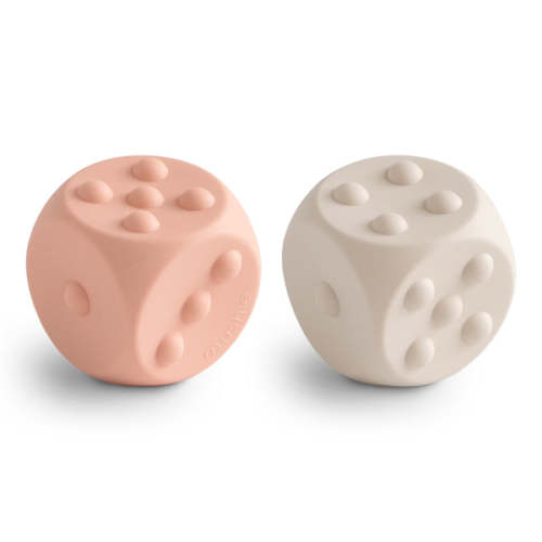 Dice Press Toy 2-Pack – Mushie