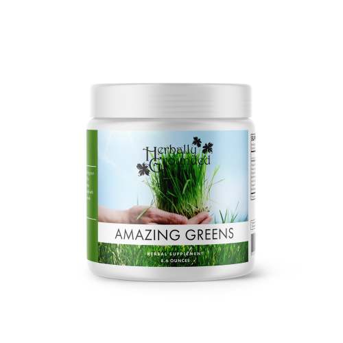 Amazing Greens Herbal Multivitamin - Powder & Capsules