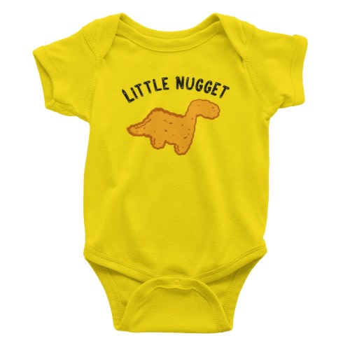 Dino nugget baby bodysuit