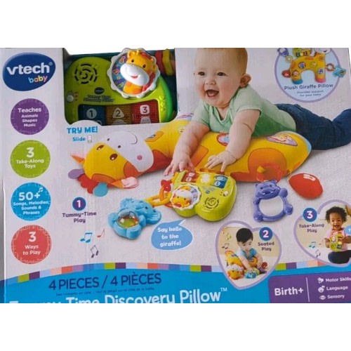 VTech Tummy Time Discovery Pillow - Multi-Color