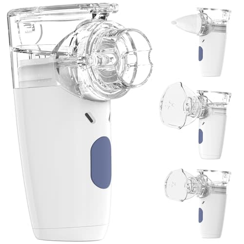 Nebulizer - Portable Nebulizer, Mesh Nebulizer for Adults and Kids, Portable Mesh Nebulizer for Home Use Hailie Sensor