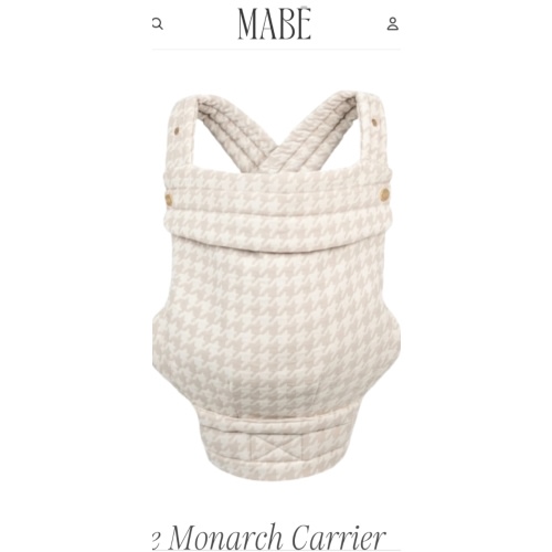 The Monarch Carrier - Houndstooth – Mabē