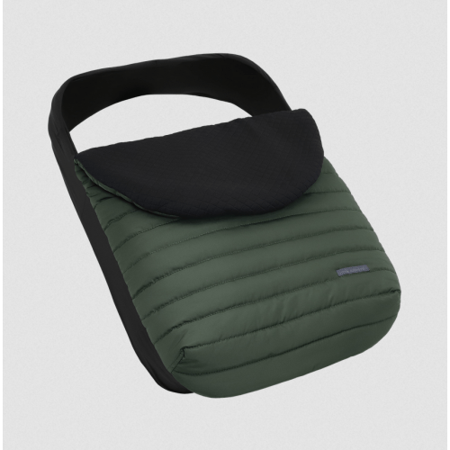 Infant Winter Car Seat Cover- - Dark Green
