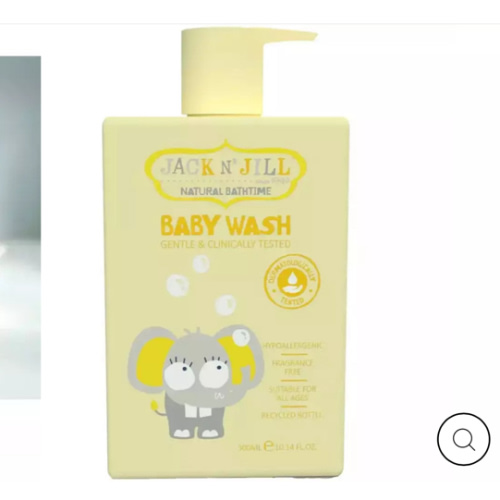 Jack N' Jill Baby Wash - Natural