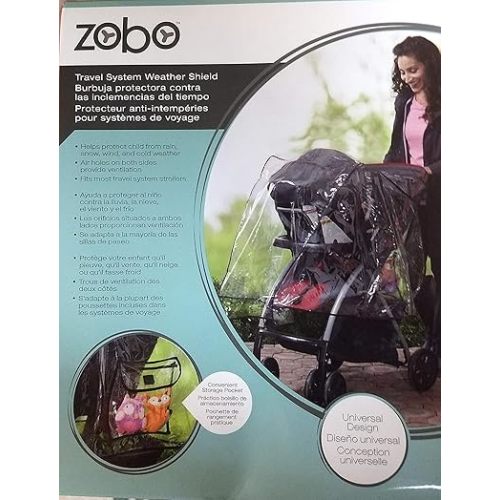 Zobo Travel System Weather Shield