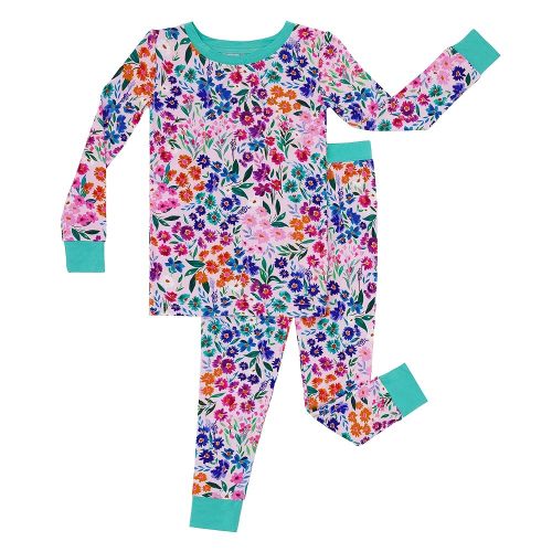 Little Sleepies Two-Piece Pajama Set for Boys & Girls, Soft Viscose from Bamboo Toddler Pajamas for Kids, Family Matching PJs