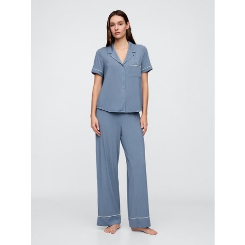Modal Wide-Leg PJ Pants