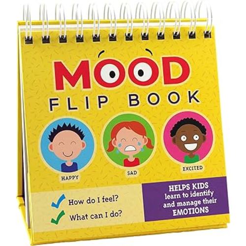 Mood Flip Book - Help Kids to Identify and Manage Their Emotions