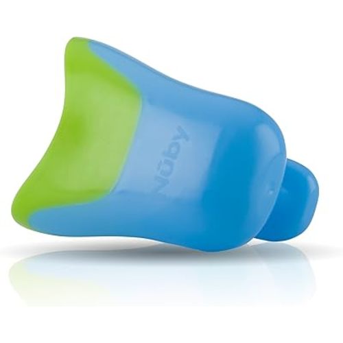 Nuby Tear-Free Rinse Pail, Aqua, 5 Inch (Pack of 1)