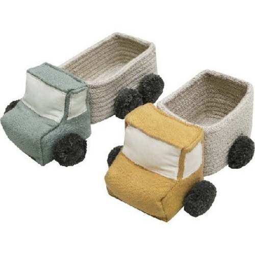 Set of Mini Baskets, Truck - Lorena Canals | Maisonette