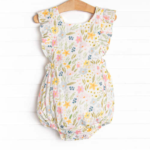 Flower Fields Muslin Bubble, Pink – Stitchy Fish