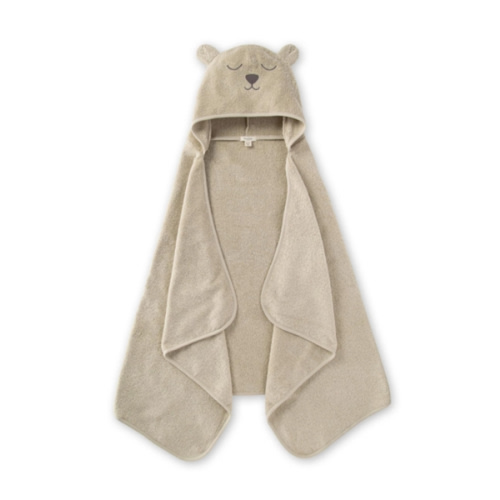 Organic Cotton Toddler Hooded Bear Towel