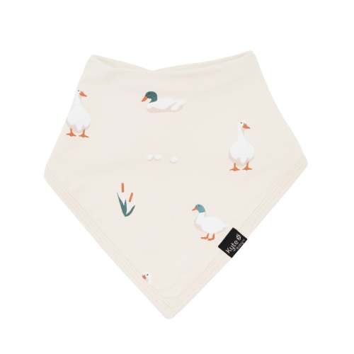 Kyte Baby Printed Bib- Duck Pattern
