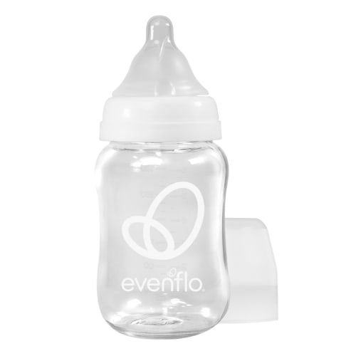 Evenflo Balance + Wide Neck Ventilated Baby Bottles, 6oz 3 Pack, Gas-Free Feeding