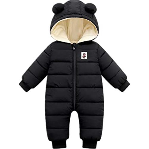 Ohrwurm Infant Down Cotton Snowsuits Fleece Lining Jumpsuits Baby Zipper Winter Coat