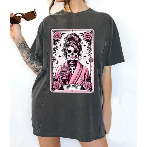 The Mom Tarot Card Nursing T-shirt