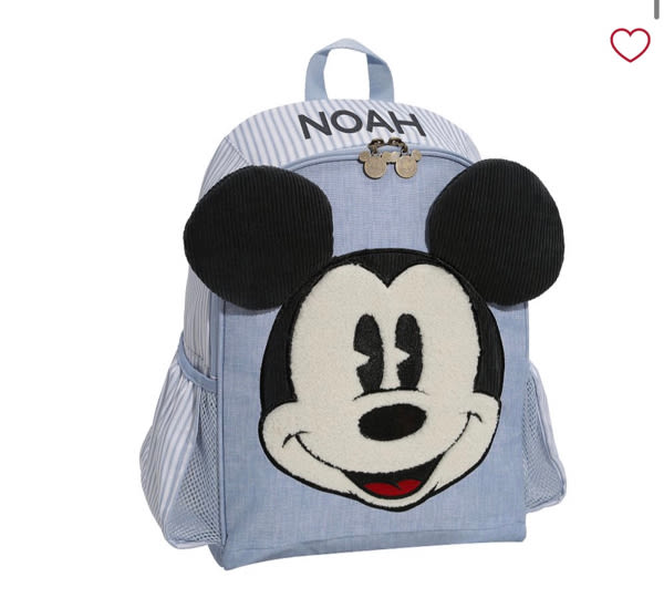 Mackenzie Disney Mickey Mouse Critter Backpack | Pottery Barn Kids
