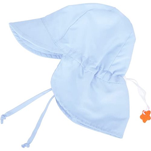 Amazon.com: SimpliKids UPF 50+ UV Ray Sun Protection Baby Hat w/Neck Flap & Drawstring: Clothing, Shoes & Jewelry