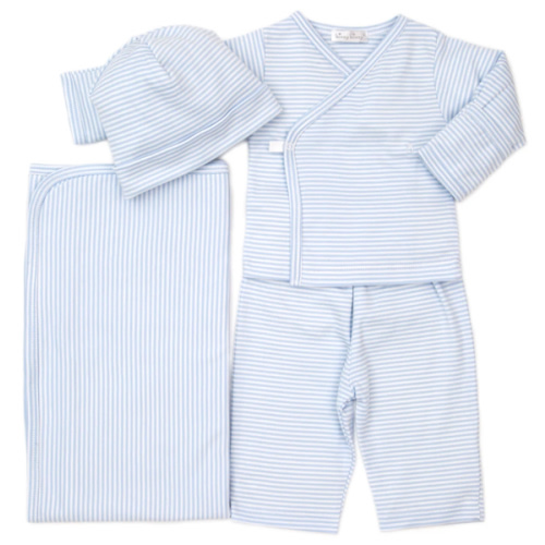 Simple Stripes Blue Take Me Home Bundle Set