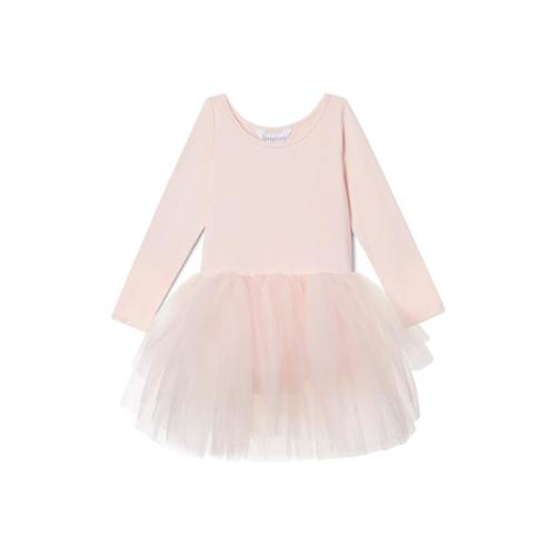 B.F.F. Baby & Little Girl Tutu Long Sleeve Dress in Shirley Pink
– iloveplum