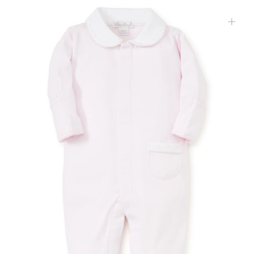 Pink Kissy New Beginnings Footie w/Collar