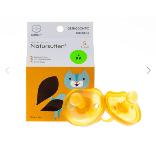 Natursutten Orthodontic Butterfly Shield Pacifier – Blooming Baby