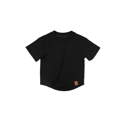 Oversized Bamboo Tee - Black