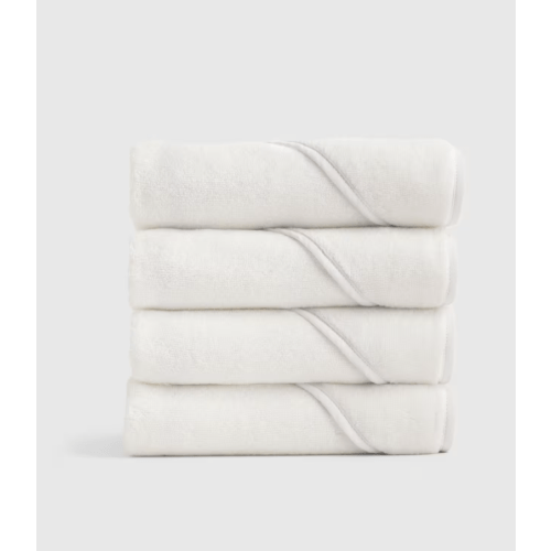 Organic Turkish Cotton Baby Hooded Towel Set 4-Pack