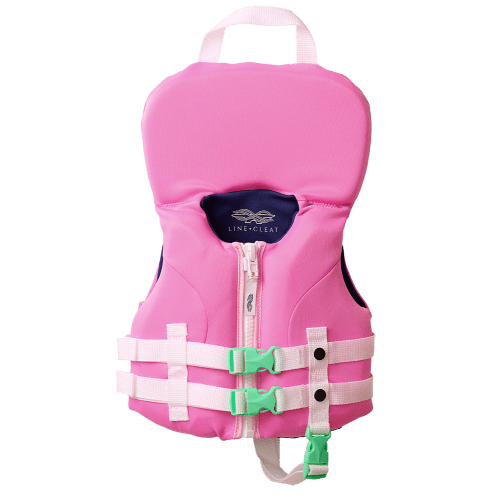 Pink USCG Life Jacket (0-30 lbs)