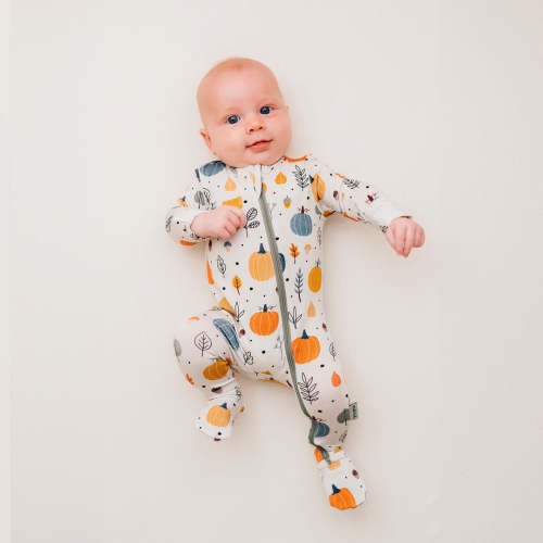 The Softest Baby Pajamas - PUMPKIN PATCH – Milk Snob