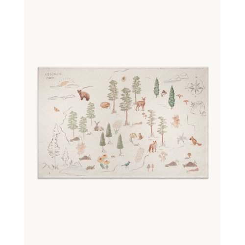 NESTIG Yosemite Guide Playmat