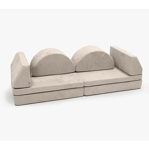 Foamnasium Blocksy + Play Couch, Performance Faux Suede | Pottery Barn Kids