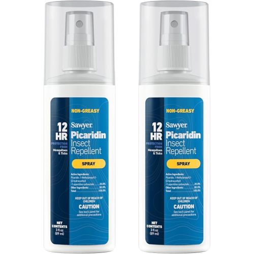 Sawyer Products SP5432 Picaridin Insect Repellent Spray, 20%, Pump, 3-Ounce, (Pack of 2) (Packaging may vary)