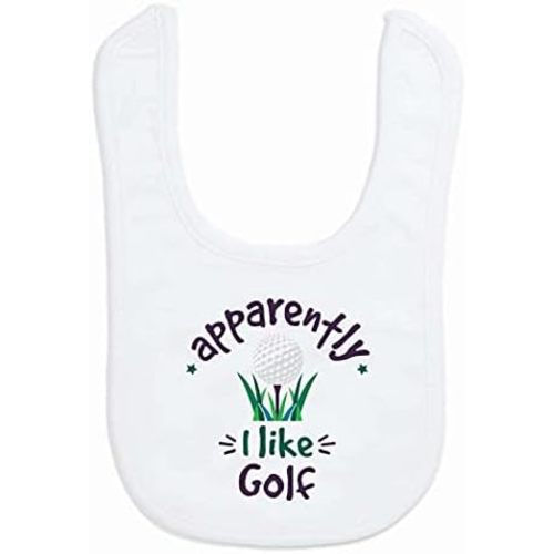 ChalkTalkSPORTS Golf Baby & Infant Bibs | Soft Microfiber Golfing Baby Bibs