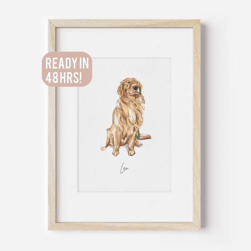 Pet Painting, Watercolor Pet Portrait, Pet Memorial Gift, Dog Painting, Pet Loss Gift, Cat Art, Valentines Day, Dog Portraits from Photos