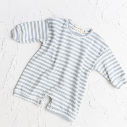 Hampton Romper - Baby Blue