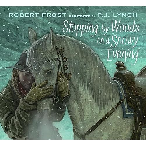 Stopping by Woods on a Snowy Evening Hardcover – Picture Book, November 8, 2022