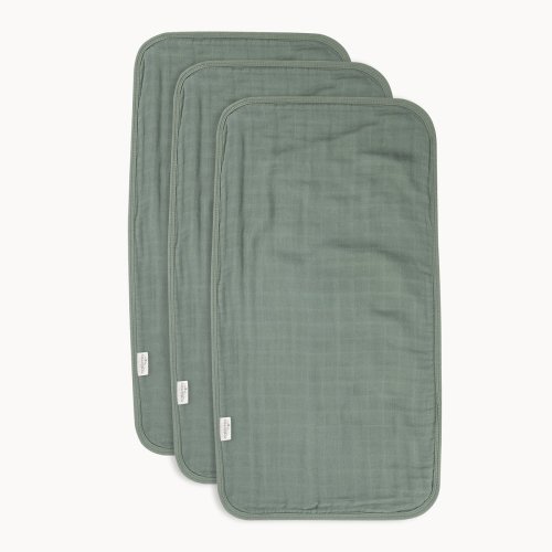Ultra Soft Muslin Bamboo Burp Cloths - 3 Pack